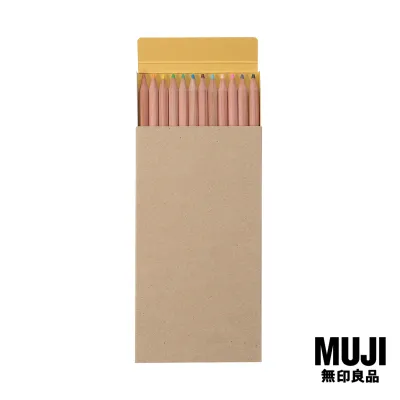 มูจิ ชุดดินสอสี 12 สี - MUJI Color Pencil 12 Colors