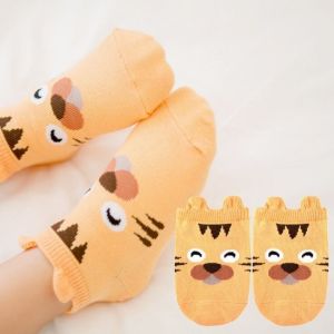 XY Sock For Baby Boys Girls Cartoons Casual Anti-slip Hose 0-4 Years Old Printing Fashion Children Socks Korean YX