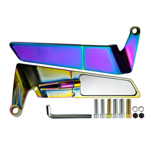 1 Cặp cánh Gương bên gương chiếu hậu xe máy xe máy Phụ kiện sửa đổi dễ dàng cài đặt