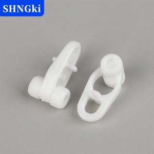 SHNGki 50 cái của Trọng lượng nhẹ Rèm đường sắt trượt bánh xe móc loại phổ thẳng đường sắt cong thanh trượt rèm móc vòng