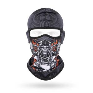 New Dry Quick Skull Balaclava Motorcycle Biker Head Cover Elastic Sunscreen Cycling Hiking Face Mask Windproof Headgear Caps H260928