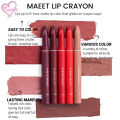 Smooth Lip Liner Matte Lip Crayon Matte Lipstick Lip Gloss Matte Lipliner Long-lasting Non-stick Cups Lip Pencil-🌹Tamia. 