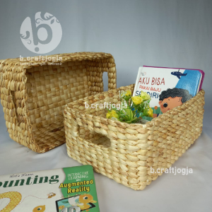 Keranjang Enceng Gondok & Kotak Serbaguna