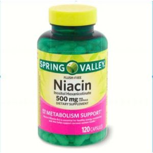 Spring Valley Niacin 500mg Flush-Free - Vitamin B3 hỗ trợ chuyển hóa tăng năng lượng giảm mệt mỏi - - Hỗ trợ chuyển hóa năng lượng từ thực phẩm - Hỗ trợ duy trì hoạt động sinh hoạt hằng ngày - Công thức Flush-Free giúp hạn chế cảm giác nóng bừng thườn
