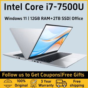XIAMAN Brand 2026 Ultra Slim i7 Laptop Computer PC 14.1" intel Core i7-7500U Laptops 12GB RAM 1TB 2TB SSD Portable Laptop Notebook Windows 11
