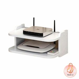 THUMBS UP ชั้นวางเราเตอร์ ชั้นวางทีวี ชั้นวางทีวี ชั้นวางติดผนัง  ชั้นวางกล่อง wifi  router rack