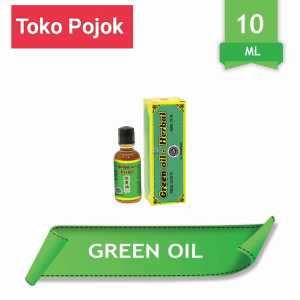 Cap Lang Green Oil - Minyak green oil - green oil herbal - minyak angin green oil 10ml