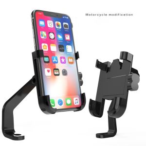 Giá Đỡ Điện Thoại Gắn Xe Máy Có Nón Che Mưa NắngKẹp Chân Gương Xe C2 Chống Rung Lắc