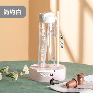 BOTOL AIR MINUM AESTHETIC BENING PREMIUM/BOTOL MINUM PORTABLE SLIM TALI PEGANGAN TY 2039