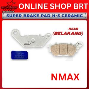KAMPAS REM BELAKANG CERAMIC BRT NMAX Brake Pad Rear BRT Yamaha NMAX