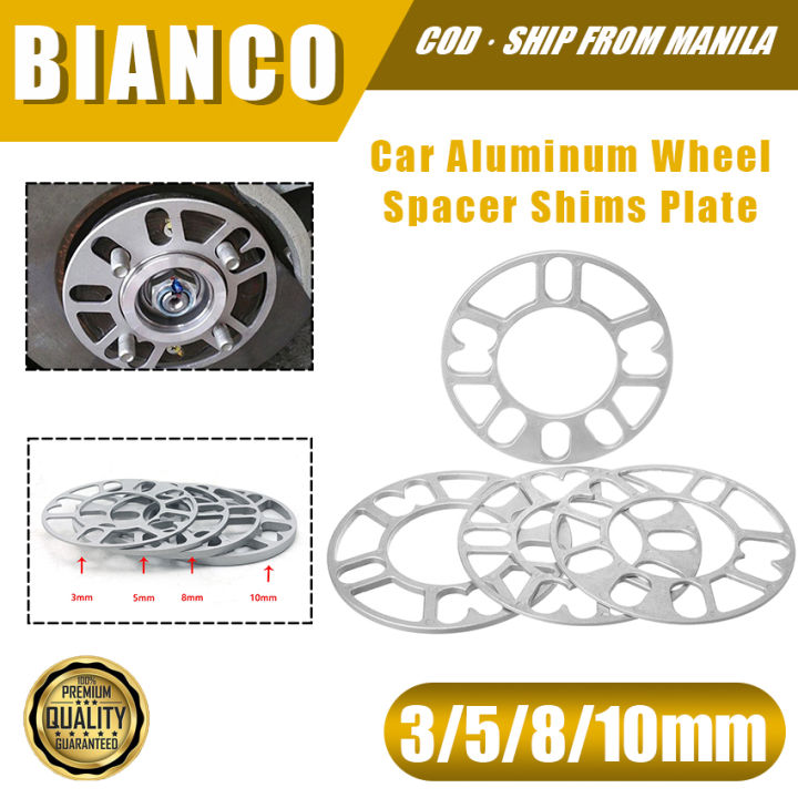 1PC Aluminum Universal Car Wheel Spacer Shims Plate 3mm 5mm 8mm 10mm