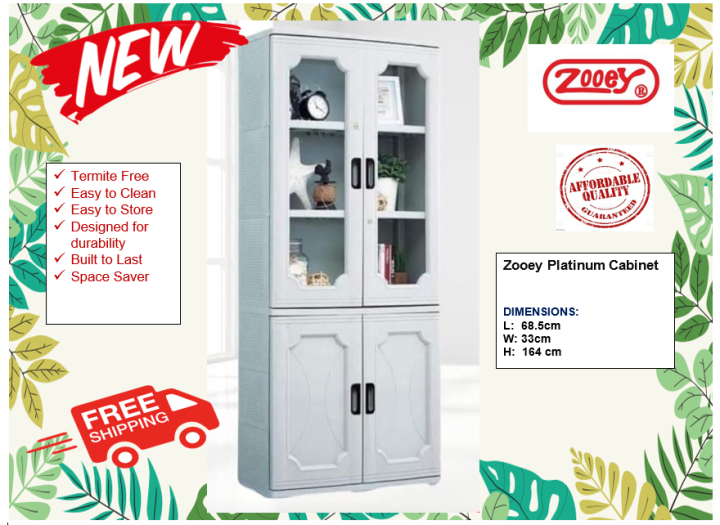 ZOOEY PLATINUM DISPLAY FREE DELIVERY w/in METRO MANILA