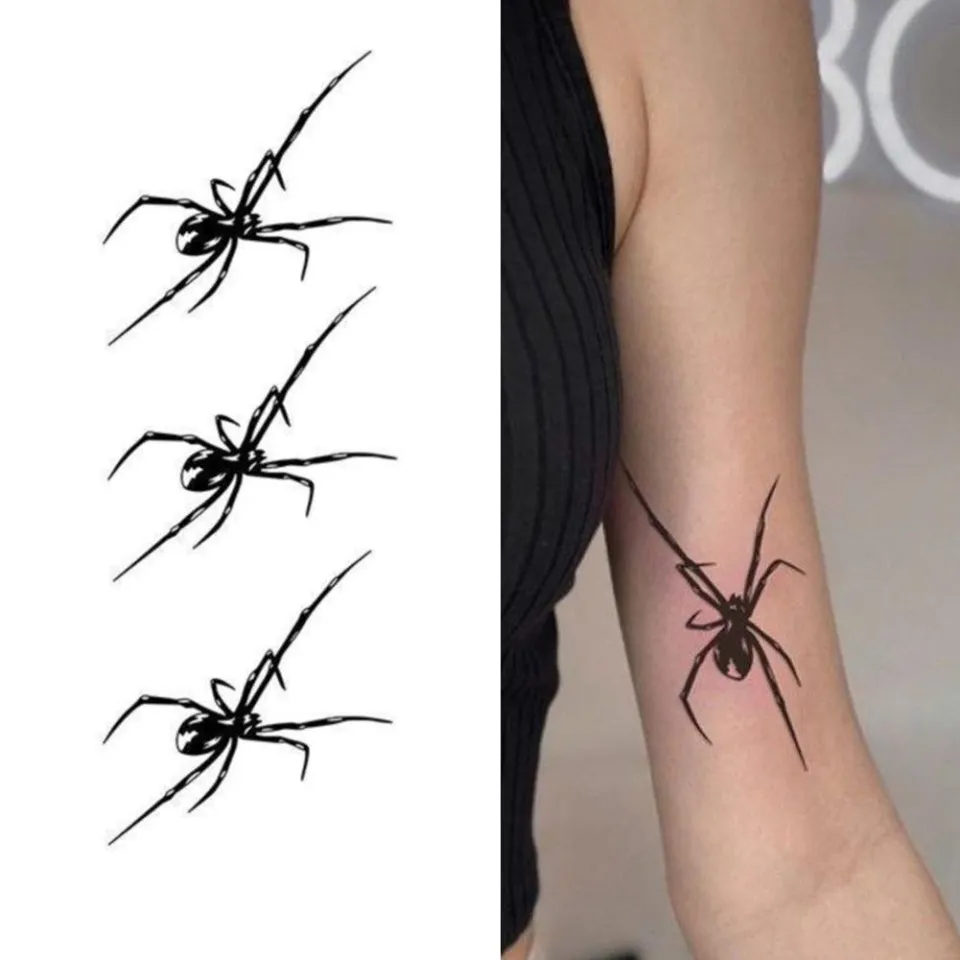 Hình xăm con Nhện (020) tại ĐỖ NHÂN TATTOO | Spider tattoo, Tattoos, 3d  tattoo