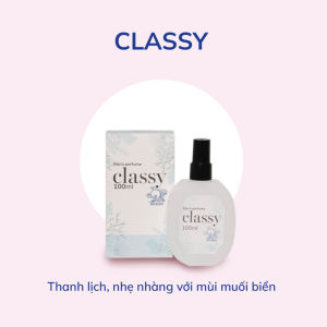 Xịt thơm quần áo Lovenose 100ml chiết xuất tinh dầu thiên nhiên thơm mát khửi mùi hôi chai xịt thơm tủ quần áo