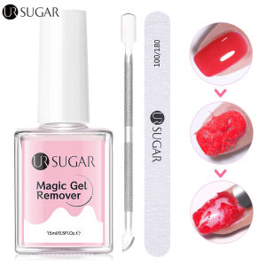 UR đường 15ml Gel Remover Polish Set ngâm-off 3 phút một cách nhanh chóng và dễ dàng loại bỏ sơn móng dạng gel chuyên nghiệp không gây kích ứng