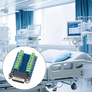 DB15 Port to Terminals Block Breakouts Adapter Board Compatible for VGA Devices And Industrial Systems Applications