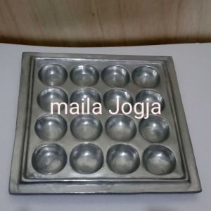 cetakan kue cilor isi 16 maklor mini apem lumpur pukis serabi carabikang