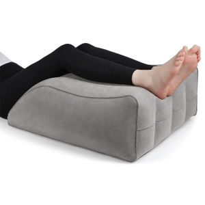 Leg Elevation Pillow Inflatable Wedge Pillows Comfort Leg Pillows for Sleeping Improve Circulataion and Reduce Swelling Suitable for improving Sleep Quality Pregnant Surgery and Injury Recovery Cushion Pillow