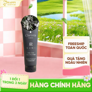 Sữa Rửa Mặt 2 Trong 1 Moritomo Clarista Tokyo Charcoal 2In1 Facial Foam 160G