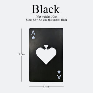 🔥Hutyet👍 Ace of Spades Bottle Opener Card Personalized Gifts Portable Beer Bottle Openers