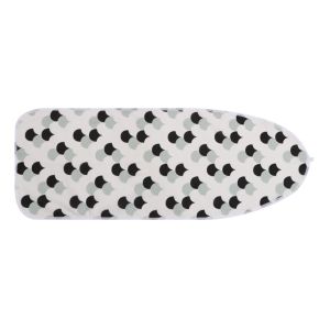 UUMIR Elastic Ironing Board Cover Thickened Floral Pattern Ironing Heat Shield High Quality Stain Resistant Ironing Board Cloth for Ironing Table Accessories