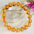 Gelang Batu Natural Yellow Citrine Quartz Asli Kristal High Quality. 
