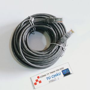 Cáp mạng 10m (Cáp Lan CAT 5E 2 đầu RJ45 đúc)