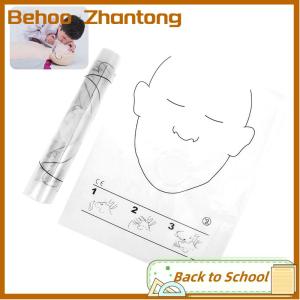 Behoo 5/30PCS Portable Breathing Mask Disposable CPR Training First Aid Resuscitator Mask CPR Face Shield Roll Rescue Kit Tool