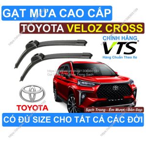 Gạt Mưa Trong Sạch Kính Lái Toyota Veloz Cross Cặp Gạt Mưa Kính L.ái Toyota Veloz Cross Có Đủ Size Cho Các Đ.ời