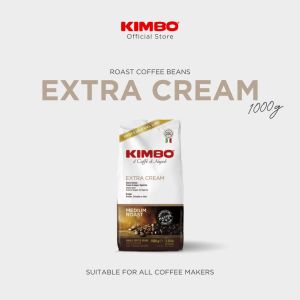 KIMBO Barista Beans EXTRA CREAM เมล็ดกาเเฟเเท้คั่ว คิมโบ เอ็กซ์ตร้าครีม 1000g ** BEST SELLER ** (Imported from ITALY)