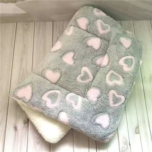 Plush Washable Warm Kennel Pet House Sleeping Cat Mat for Kitten Puppy Cat Bed Dog Mat Cat Cushion Dog Bed
