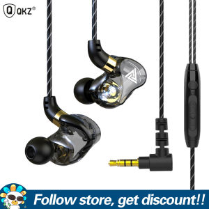 QKZ Sk7 Tai Nghe Với Mic Giảm tiếng ồn lớn Trong Tai Tai Earbuds Stereo nhạc HIFI IEM Headphone 3.5Mm Sprots Chạy Chơi Game Tai nghe có dây Cho Điện Thoại Thông Minh MP3 MP4 Người Chơi Máy Tính Bảng Máy Tính Xách Tay Máy Tính
