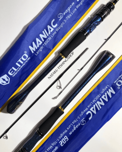 Joran Spinning Elito Maniac Dragon UL 602 s/d 702 (Carbon Solid)
