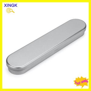 XINGK 1pc metal gift rectangle Horses mouth Tin box fountain pen box Case