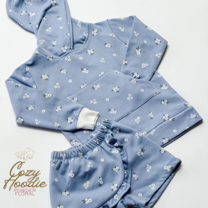 Tin & Tiny Finds | Kids Cozy Hoodie & Skort for Girls 1yo to 9yo