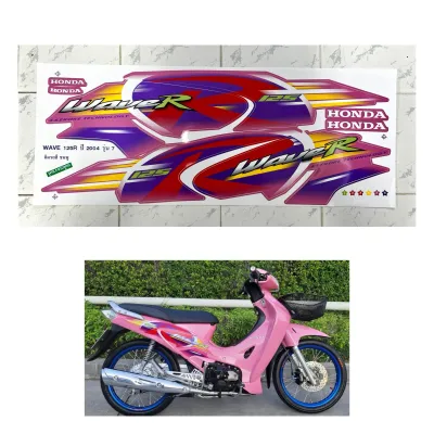 สติ๊กเกอร์ เวฟ 125R รุ่น7 ปี2004 สติ๊กเกอร์ Wave 125R รุ่น7 ปี2004