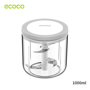Ecoco Mini Food Chopper Garlic Grinder Onion Ginger Hand Pull Masher Shredder Vegetable Cutter 200ml 550ml 1000ml