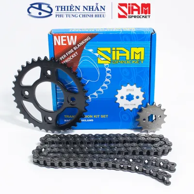 Nhông sên dĩa SIAM xe Futute 2 Future 125 Future X Future Neo Wave RS Wave RSX Wave S100 Wave S110 Wave alpha mới Dream 110 (2016) Blade 110 (428S-108L 14T-36T)