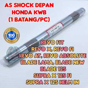 As Shok Depan Asli Original Motor Honda Revo Fit  Revo X  Revo Fi  Revo Absolute  Blade New  Blade 125  Supra X 125 Fi Injeksi  Supra X 125 Helm In Kodepart Kwb 1 batang Pipa halu halu ass sok  skok shock sock Ori Ahm