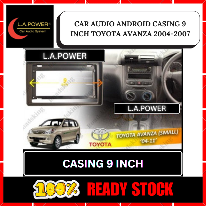 CAR AUDIO ANDROID CASING 9 INCH TOYOTA AVANZA 2004-2007 | Lazada