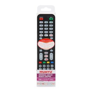 Huayu Universal LCD/LED TV Remote Control Compatible for Pensonic Starcrown Prestiz Hanabishi Coby