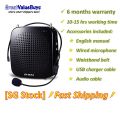 GreatValueBuys SG Singapore Powerful Wired Portable Microphone 15 watt Voice Amplifier Loudspeaker PA System for Teachers Speakers Tour Guides S511. 