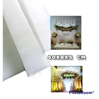 Busa Elastis Kotak 50 CM / busa bunga / backdrop / dekorasi pelaminan