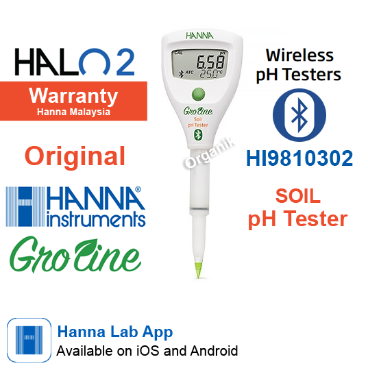 Wireless Hanna Halo Ph Tester Soil Groline With Bluetooth Gro Line