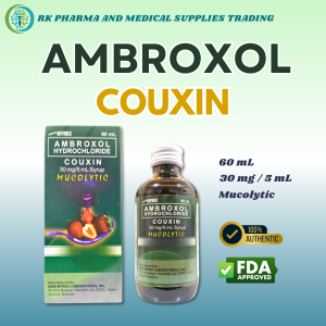 AMBROXOL COUXIN SYRUP 60mL 30mg FDA APPROVED