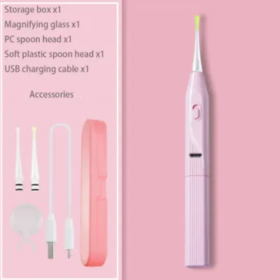 Share: 0 *SG stock*Baby Ear Cleaner Ear Wax Cleaner Picker Ear Cleaner With Led Light Rechargable Flashlight