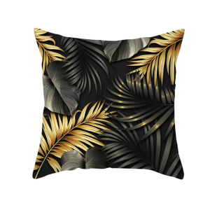 TopPillow 18 x 18 inches Polyester Green Plants Printed Throw Pillow Case Cushion Cover For Party