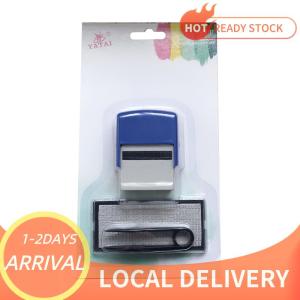 🚚Local Delivery🔥 Rubber Stamp Kit DIY Custom Personalized Self Inking Business Address Name Number Letter Stamp Handicrafts Printing Rubber Stamp