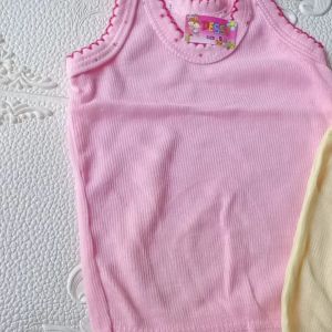 Promo 6 Pcs Kaos Dalam Bayi/Singlet Bayi dan Anak Anak untuk Usia Bayi Baru Lahir Sampai 6 Tahun Ukuran SMLXLXXL