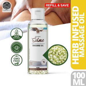 Eco Love Essence Harmony Collection - SOLACE Herb Infused Massage Oils Aromatic Natural Botanical-Infused